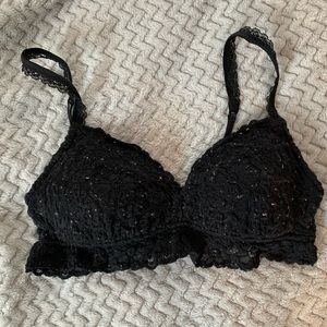 Black Arrie bralette size medium